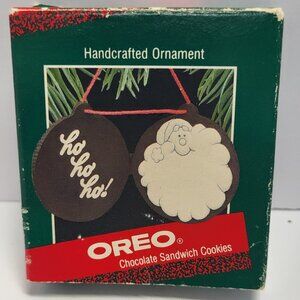 Vintage Hallmark 1986 Nabisco Oreo cookie ornament